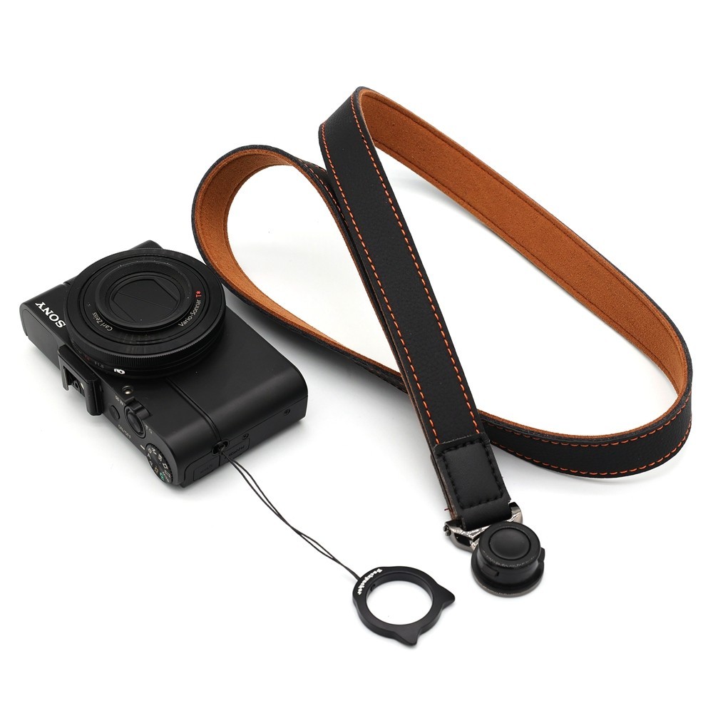 背包客BBK-S130數位相機頸帶手機MP4手電等掛帶肩帶快拆皮革揹帶