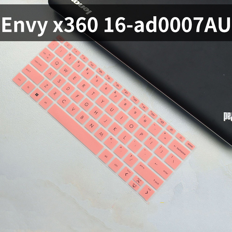 適用於 HP Envy x360 16-ad0007AU 2024 電腦鍵盤保護膜防塵防水膜鍵盤皮的矽膠筆記本電腦鍵盤保