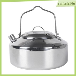 [CuticatecbTW] 開水器茶壺咖啡壺茶壺廚師緊湊型壺便攜式野營水