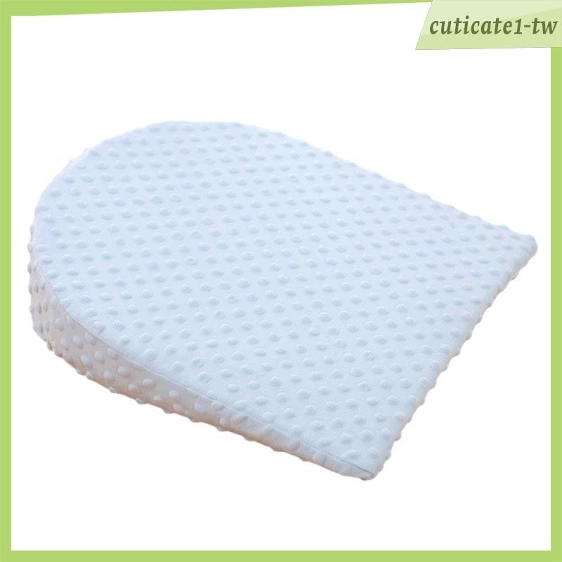 [CuticatecbTW] 嬰兒楔形枕防吐奶三角枕嬰兒睡眠枕頸部支撐床楔形枕用於護理床嬰兒床