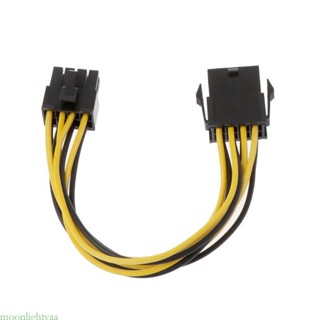 Moonlightyaa 主機板 ATX CPU 8 針公對母延長線用於電源 PSU 7 09 英寸 18 釐米