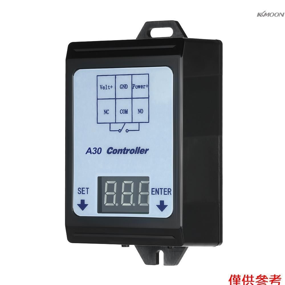 6~80V電壓繼電器 上下限檢測控制開關 低壓保護 電池充放電計時 帶外殼 A30-U1