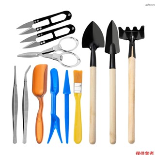 多肉植物盆栽園藝起苗器修剪工具套裝12件套