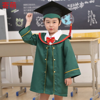 幼兒園畢業照兒童禮服博士度數學士服畢業禮服小學生畢業禮服博士帽