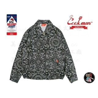 《美式工廠》美國 COOKMAN /Delivery Jacket Paisley Black