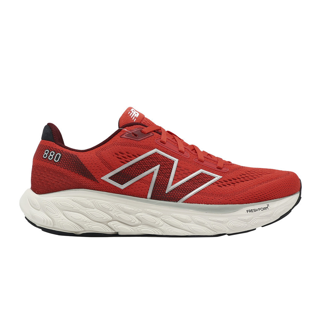 New Balance 880 V14 男鞋 紅 白 慢跑鞋 緩震 路跑 [YUBO] M880R14-2E寬楦
