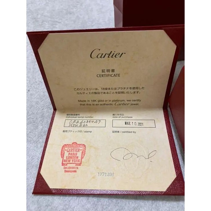 Cartier 卡地亞 戒指 Love系列 mercari 日本直送 二手