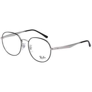 ray ban 鏡框 眼鏡(黑配銀色)rb6517d