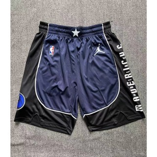 男士下裝 NBA23/24賽季達拉斯小牛獨行俠籃球短褲東契奇熱壓寬鬆運動褲