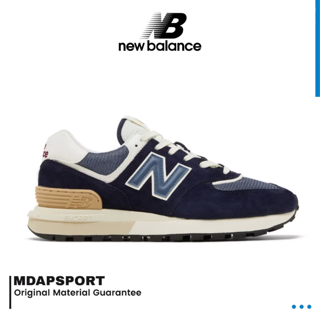 紐巴倫 New Balance 574 Legacy 男士運動鞋 - 海軍藍