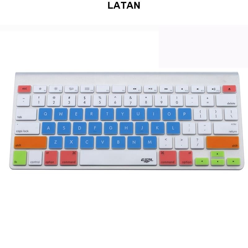 LATAN-蘋果腦imac鍵盤膜A1843一體機臺式magic keyboard保護套A1644貼2020年款12.9寸