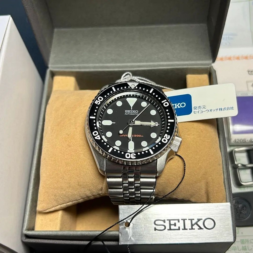 SEIKO 精工 手錶 SKX007 黑色 mercari 日本直送 二手