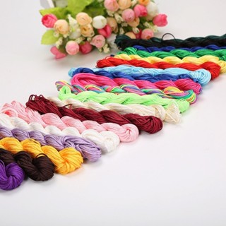 10 件裝手鍊編織繩 DIY 中國結繩流蘇流蘇流蘇線手工飾品玉線