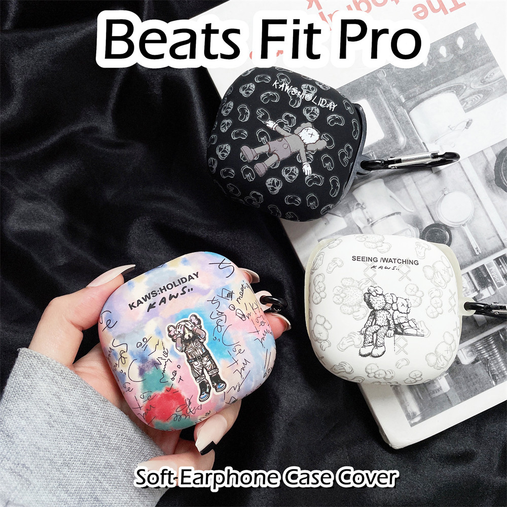 【熱賣】適用於 Beats Fit Pro Case 卡通創新 TPU 軟矽膠耳機套保護套
