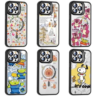 隱形支架 花朵 維尼熊 Magsafe磁吸 鏡頭支架 iPhone 16 15 14 13 12 Pro Max 手機殼