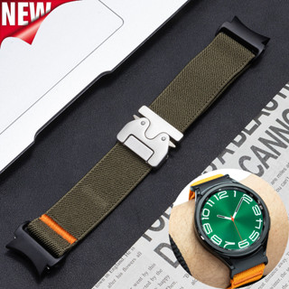 SAMSUNG 運動尼龍錶帶相容三星 Galaxy Watch7 6 5 4 40mm 44mm Galaxy Watc