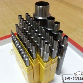 臺灣出貨🔥SPC圓孔沖沖子皮帶打孔沖孔器手工DIY皮革工具0.5-15mm圓沖開孔器