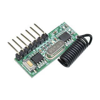 Tx118sa-4 433Mhz 無線編碼發射器解碼接收器模組 4 通道輸出 433Mhz 遙控器 DIY