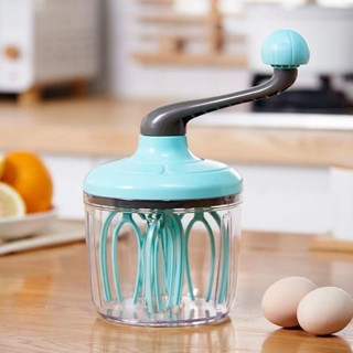 現貨速髮 蛋糕奶油打髮器 攪拌棒 蛋清髮泡器 半自動手搖打蛋器 家用烘焙工具