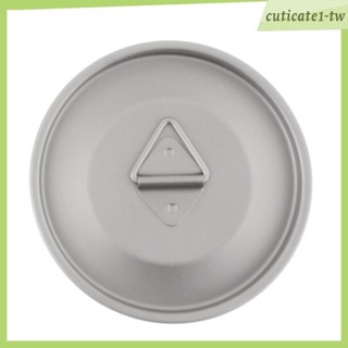 [CuticatecbTW] 茶咖啡杯蓋餐具野營鍋蓋鈦水杯蓋水