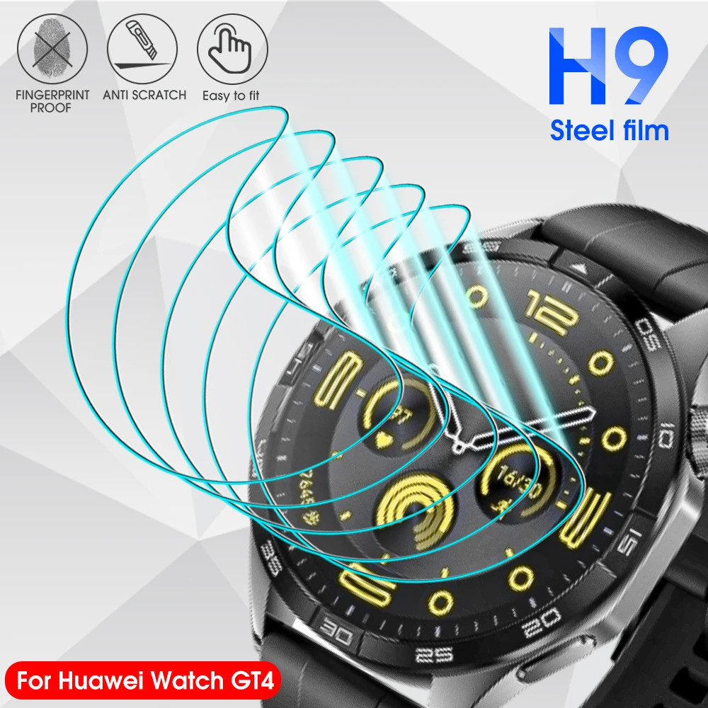 適用於華為手錶 GT4 的水凝膠膜 46 毫米 41 毫米屏幕保護膜 GT4 非玻璃防破損保護膜