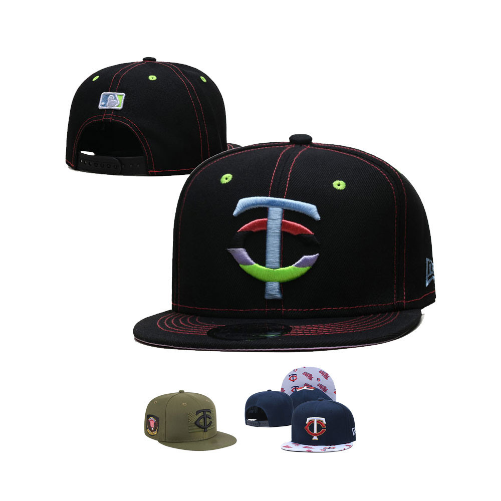 MLB 明尼蘇達雙城隊 Minnesota Twins  棒球帽 防晒帽 運動帽 滑板帽 男女通用 嘻哈帽