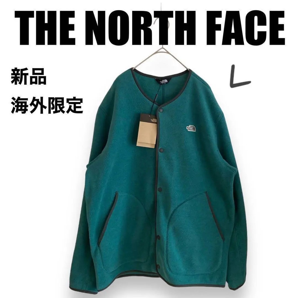 近全新 THE NORTH FACE 北面 開襟衫 夾克外套 綠色 日本直送 二手