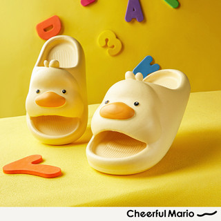Cheerful Mario幸福瑪麗 鴨子拖鞋 男童女童拖鞋 居家 浴室 防滑 兒童拖鞋