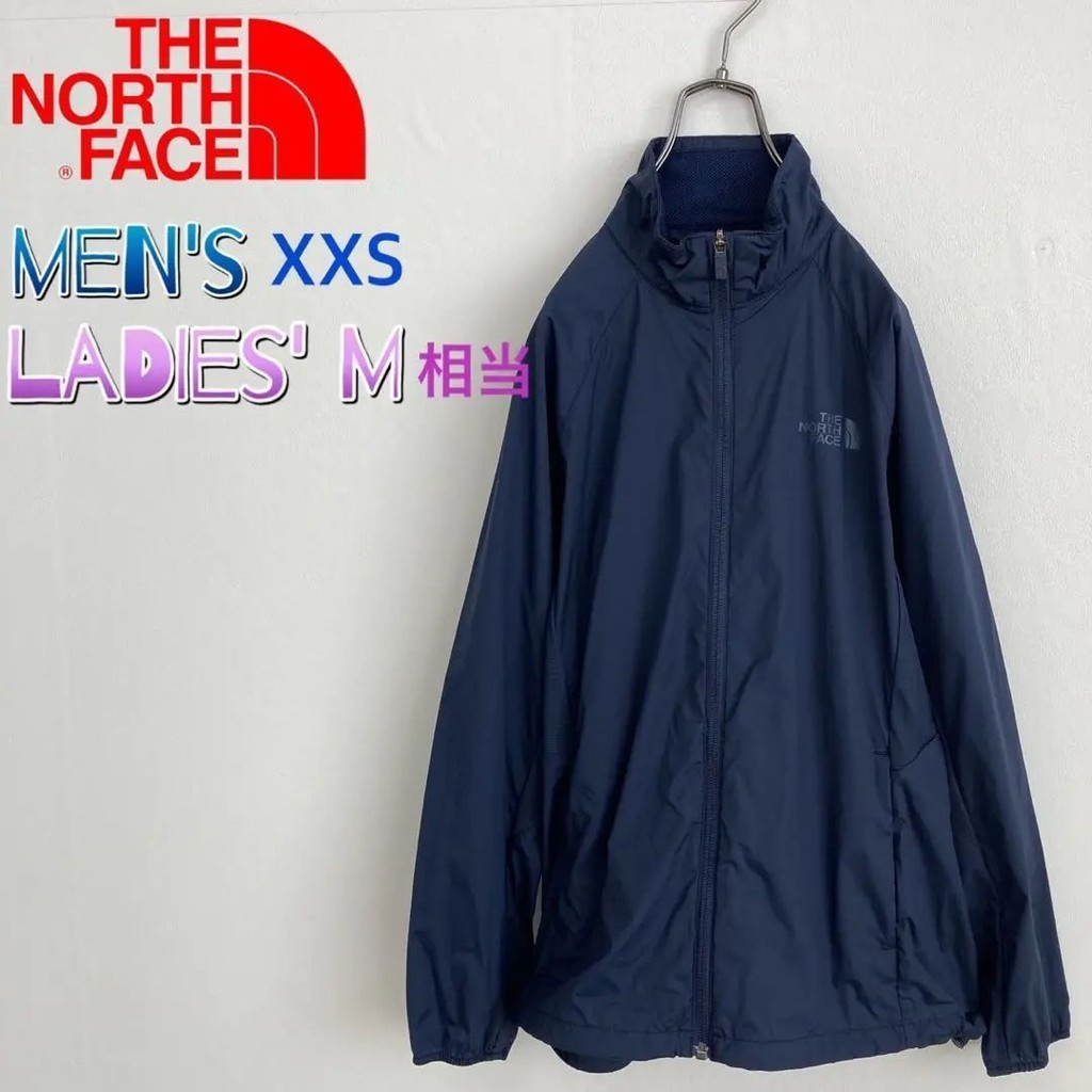 THE NORTH FACE 北面 夾克外套 XS 尼龍 海軍藍 女裝 男用 薄 mercari 日本直送 二手