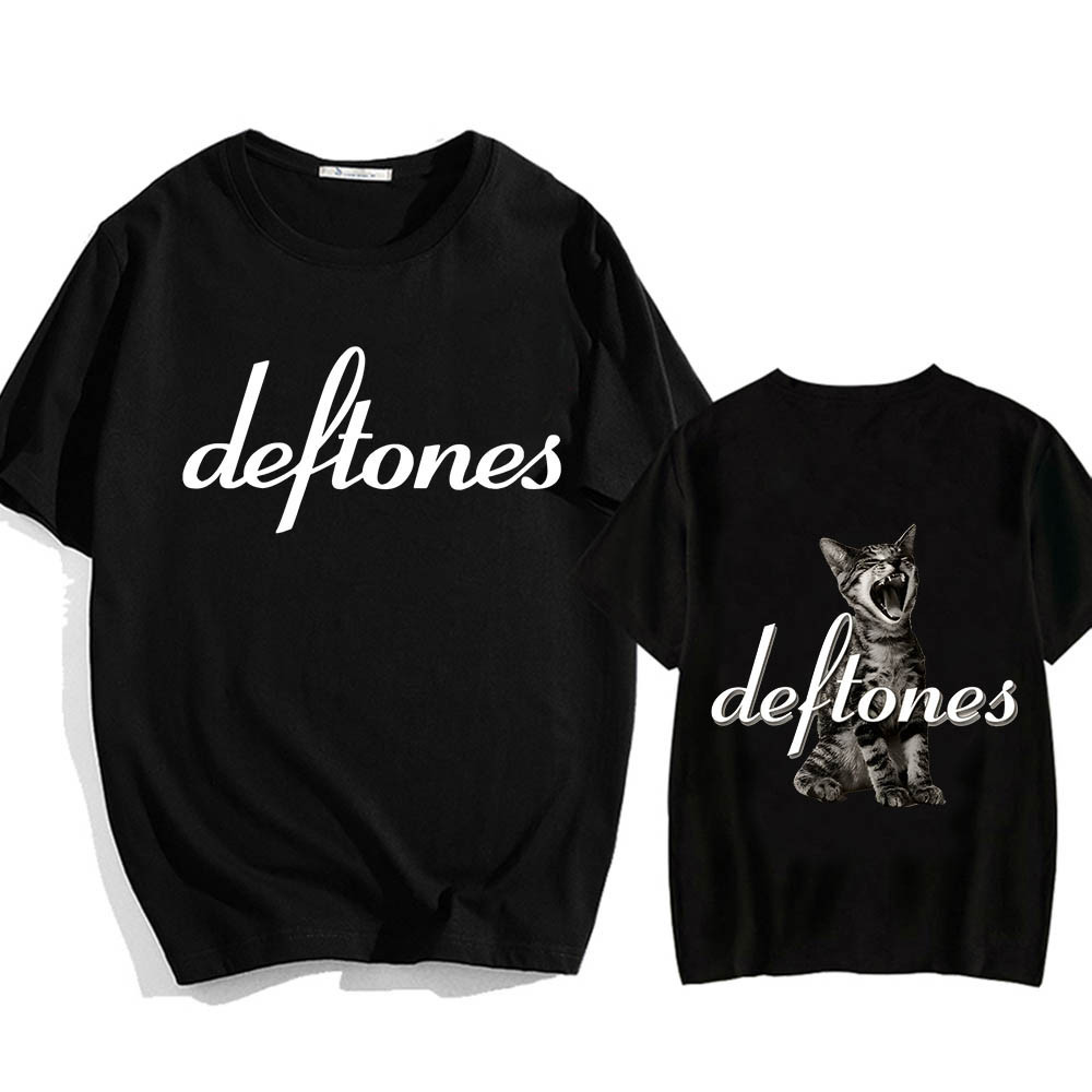 Deftones 常規版型動漫 T 恤可愛卡通漫畫 T 恤審美男士女士襯衫漫畫 T 棉