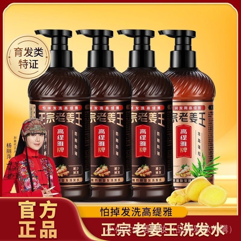 【官方正品】高緹雅老薑王防脫育發洗髮水 生薑洗髮水 控油去屑止癢蓬鬆 T45C