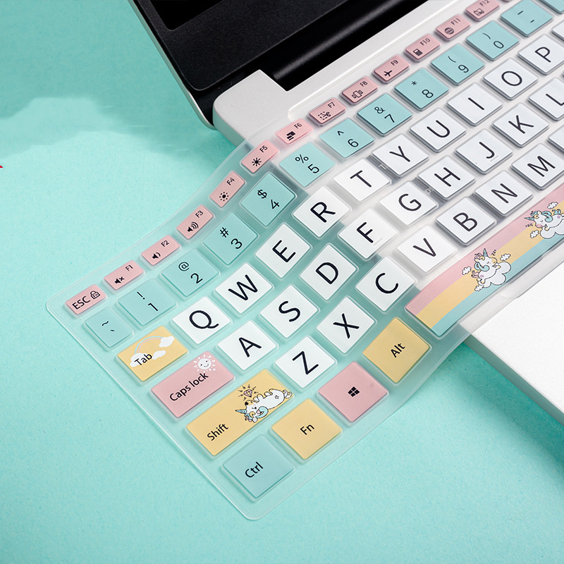 LENOVO 適用於聯想 Ideapad Slim 5 14 英寸卡通鍵盤保護套筆記本電腦鍵盤 ThinkBook 14