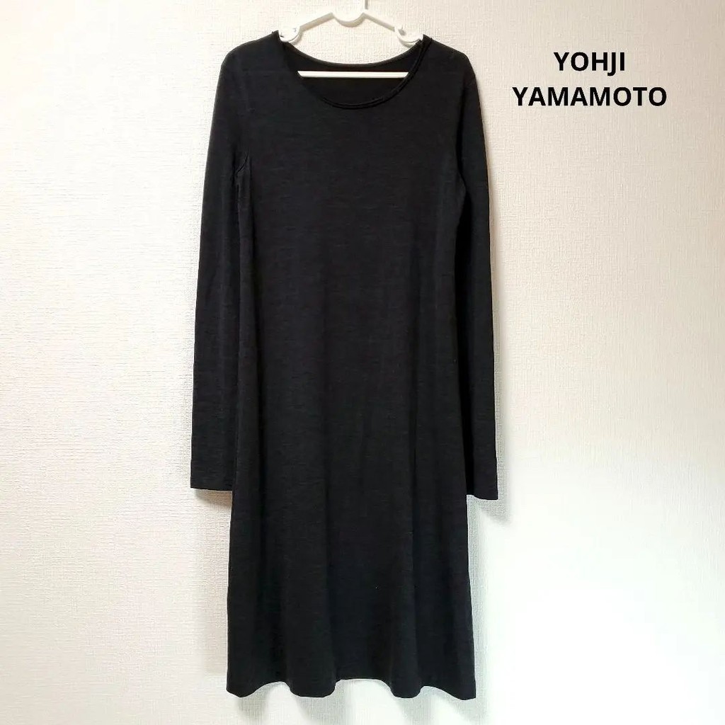 Yohji Yamamoto 山本耀司 針織上衣 洋裝 連身裙 Y's 羊毛 長袖 日本直送 二手