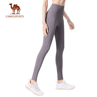 CAMEL SPORTS駱駝 運動瑜伽褲 女高腰健身春夏跑步打底褲