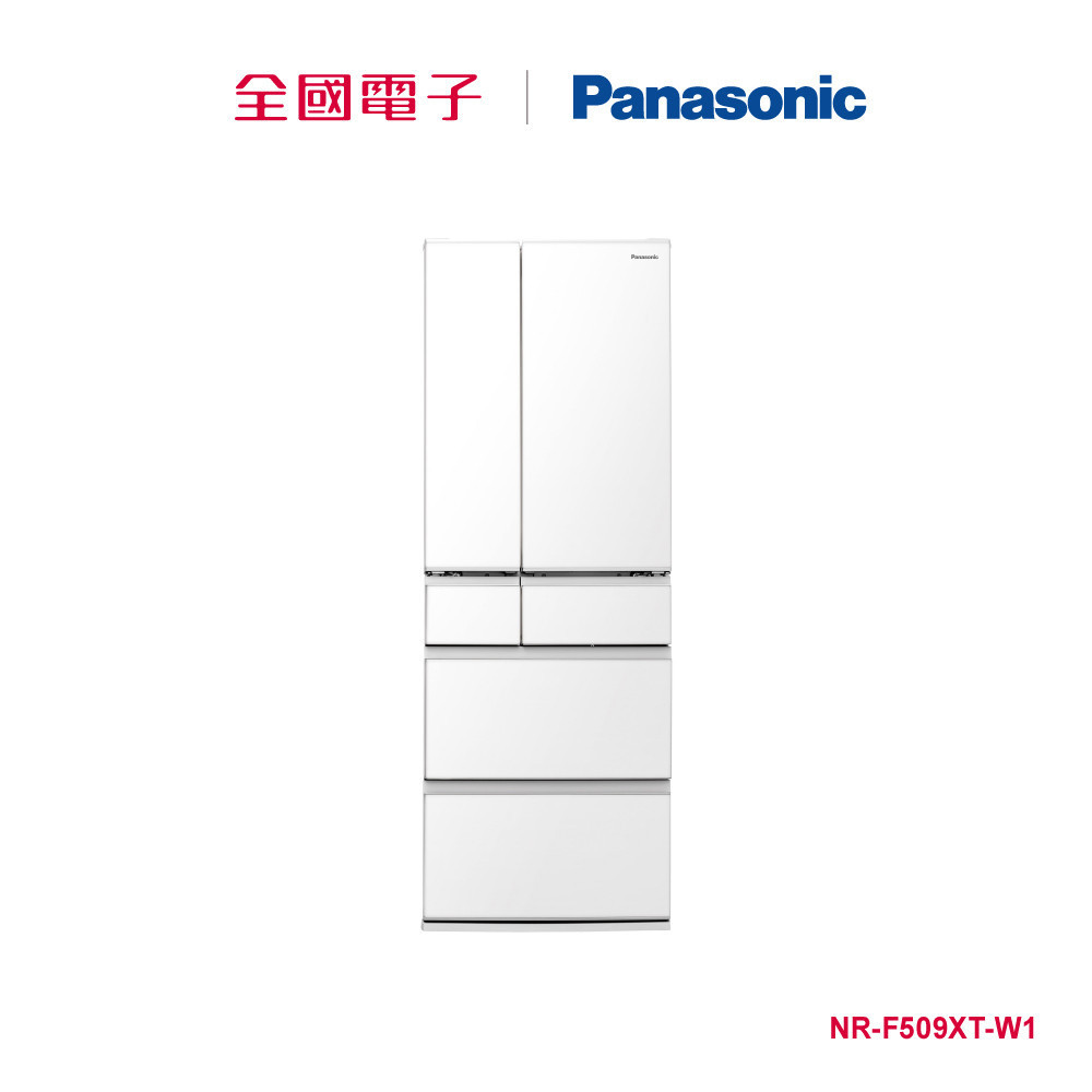 Panasonic日本製501公升全平面鋼板冰箱-白  NR-F509XT-W1 【全國電子】