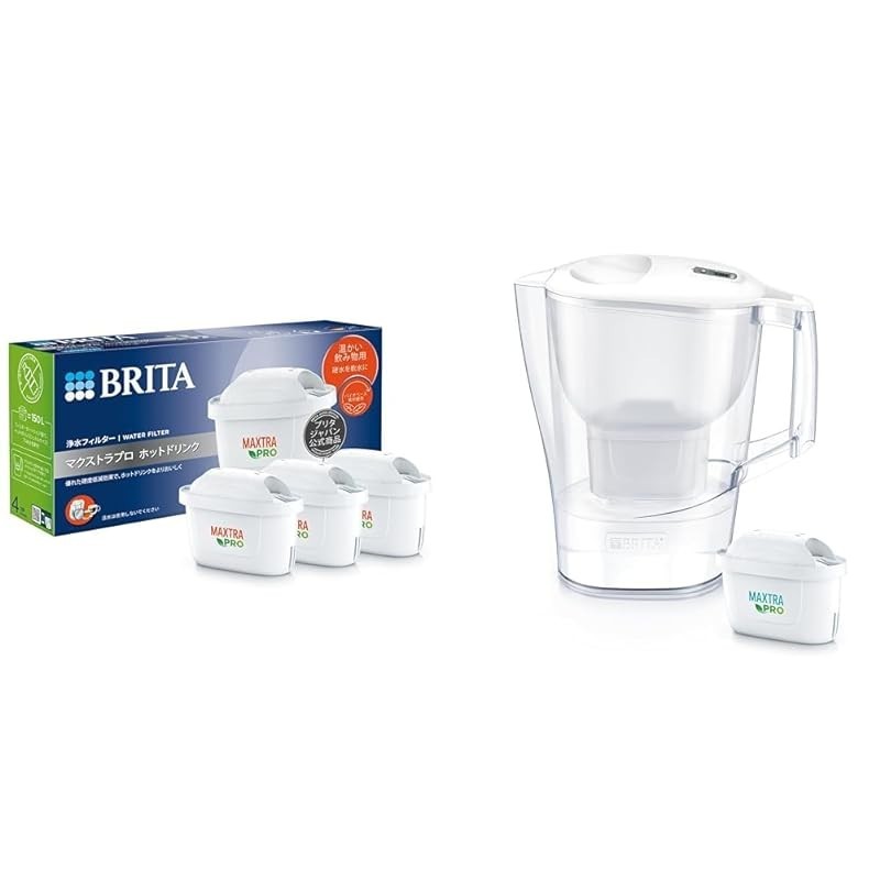 【日本直接发货】Brita 净水器热饮用 Maxtra Pro 替代滤芯，3 个装 [日本授权品牌