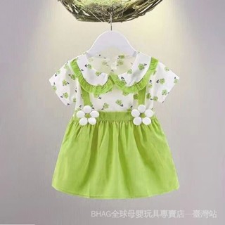 夏季嬰兒洋裝 女童衣服 寶寶可愛裙子洋氣兒童洋裝 公主新款裙