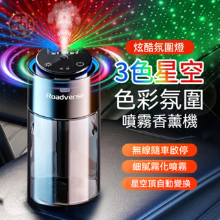 🌟免運 智慧香薰機 車載香氛機 空氣清淨機 車用香薰機 汽車香薰 智慧擴香機 家用擴香機 車載氛圍燈 車用擴香機