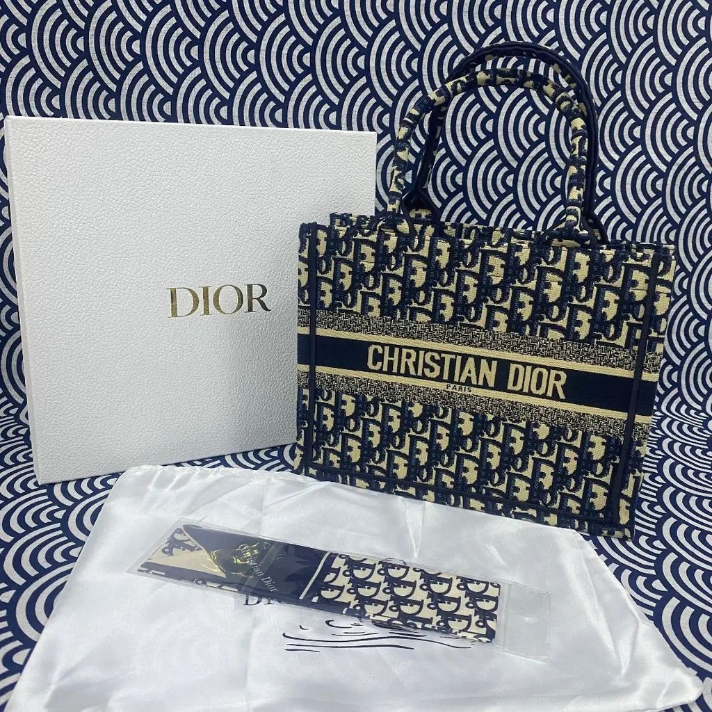 Dior 迪奧 托特包 絲巾 圍巾 mercari 日本直送 二手