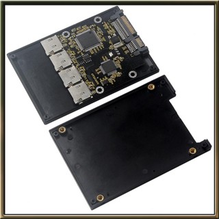 (T G O N)2.5寸4 TF轉SATA轉接卡,自製SSD固態硬盤,用於Micro-SD轉SATA組卡