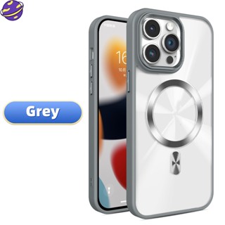 Cd紋極光38強磁手機殼適用於iphone 16 15 14 Plus 13 12 Pro Max透明亞克力矽膠套無線充