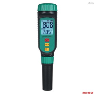 SMART SENSOR 希瑪 酸度計 筆式酸鹼度檢測儀 便攜式酸鹼度水質測試儀 三點校準功能 ℃/℉溫度切換 PH81