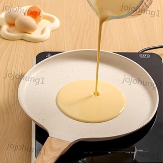 jojohung1|麥飯石煎鍋 煎餅專用24CM平底不沾鍋 韆層班戟鍋 煤氣爐IH爐通用 早餐輔食鍋