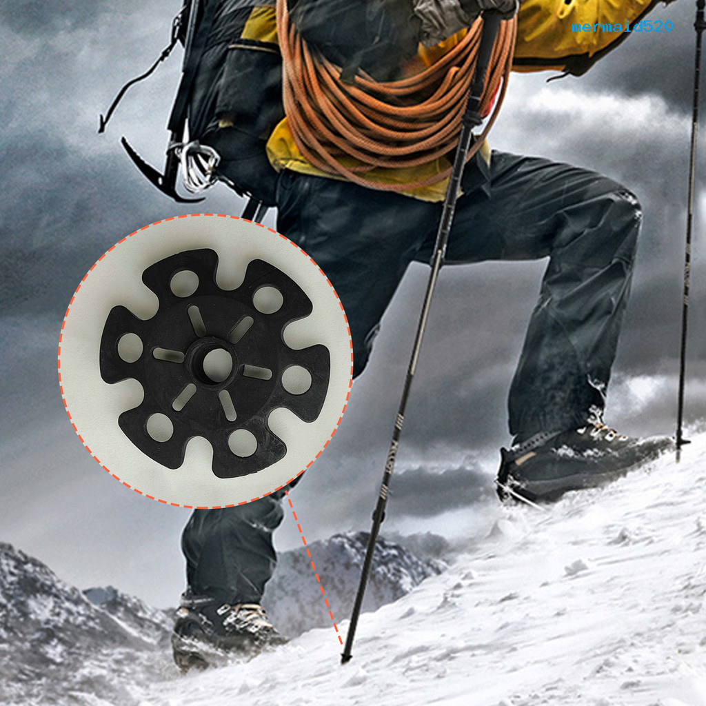 【攀登者】登山杖配件 登山杖泥託阻泥器標準配件 雪花片 雪託