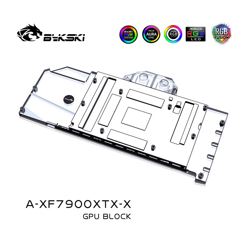 【商城品質】Bykski A-XF7900XTX-X 顯卡水冷頭 AMD Radeon RX 7900XTX優選