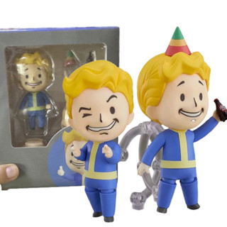 Fallout 1209 Vault Boy 粘土人可動人偶玩具粘土人 Pip Boy Articulado 模型娃娃