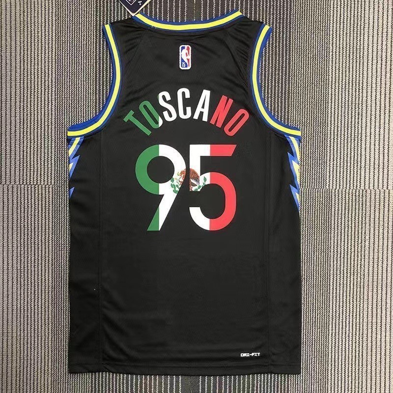 墨西哥特別版籃球T恤 # 95Juan · 短袖T恤Tuscano Anderson 2023nba金州勇士