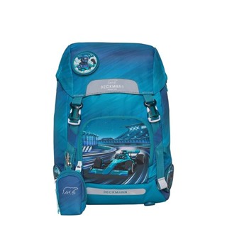 BECKMANN Classic兒童護脊書包/ 22L/ 旋風賽車 eslite誠品