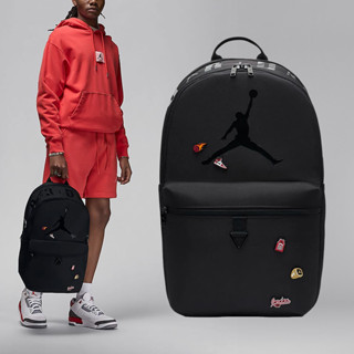 Nike 包包 Jordan Pin 男女 後背包 雙肩包 書包 [ACS] JD2423004AD-001