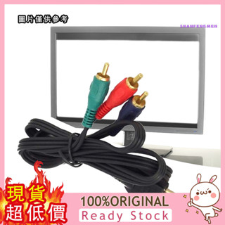 [三福] HDMI公轉3RCA 轉接線（紅綠藍）高清轉色差線電視機頂盒 1米